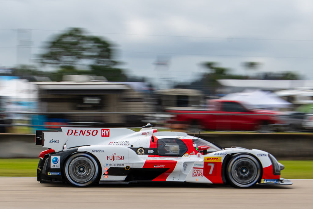 Toyota GR10 Hypercar at Sebring 2022